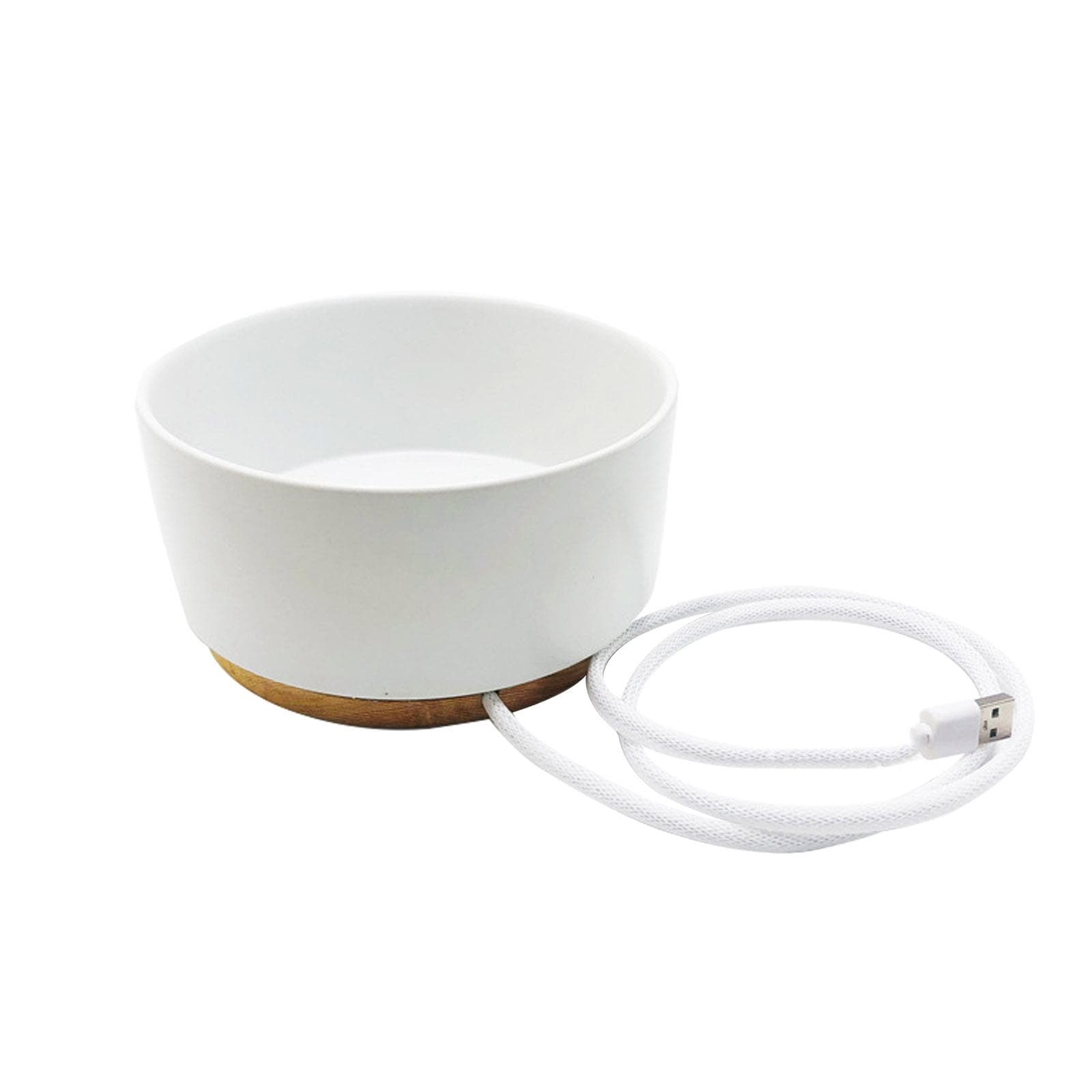 Intelligent 5V USB Heating Bowl Cat Constant Temperature Water Dispenser 1000ml Bowl