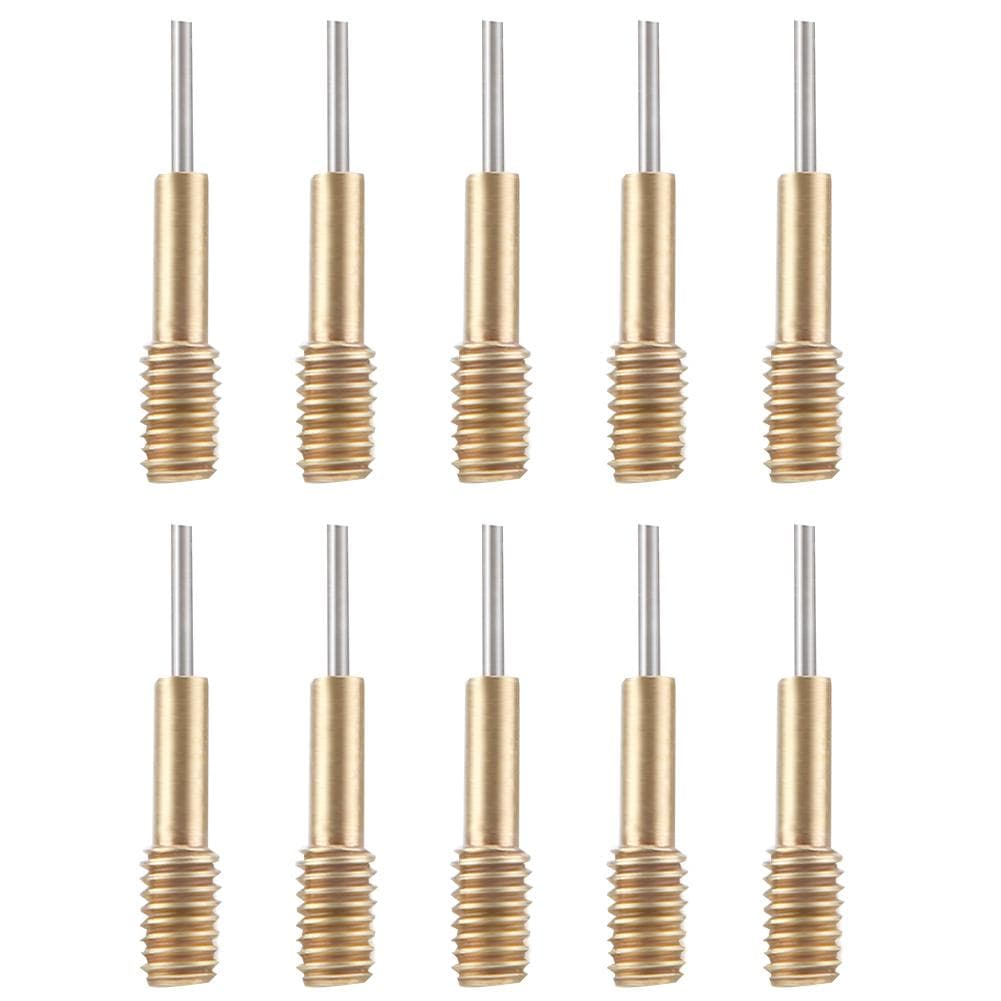 10pcs Watch Strap Adjuster Needle Watch Band Link Pin Remover Tool (Gold)
