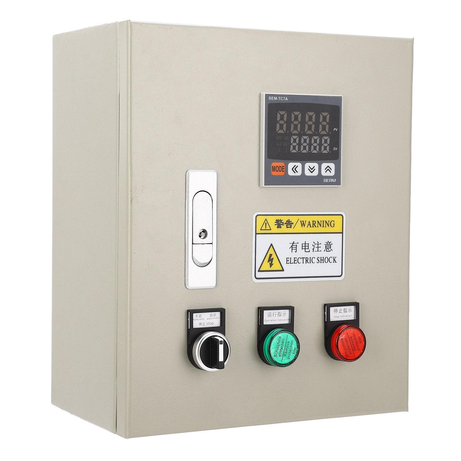 BERM Intelligent Temperature Control Box 3 Phase 7.5KW Digital Thermostat Box for Punching Machine