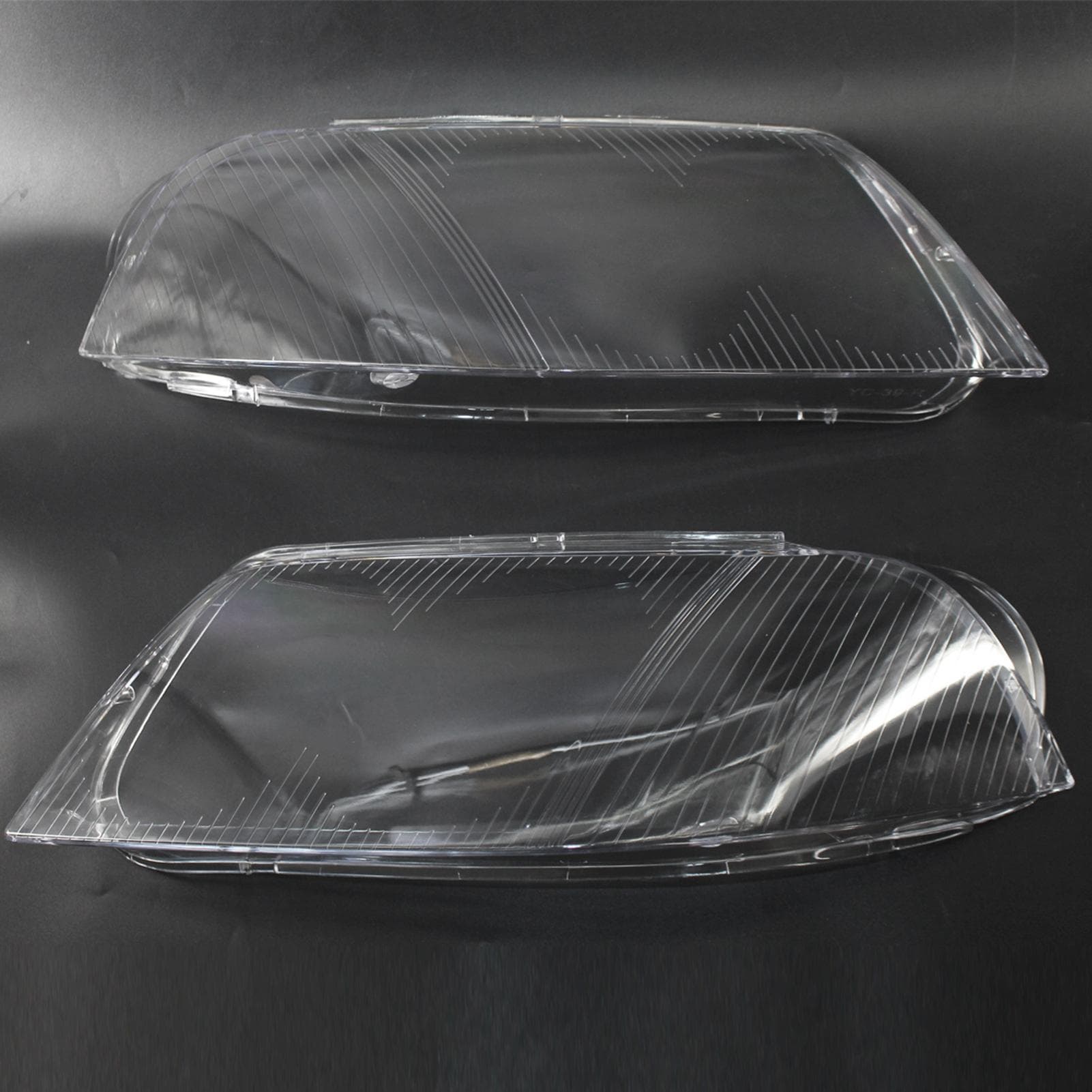 Headlight Headlamp Clear Lens Cover Caps Replacement For Volkswagen VW Passat B5.5 2000-2005 white