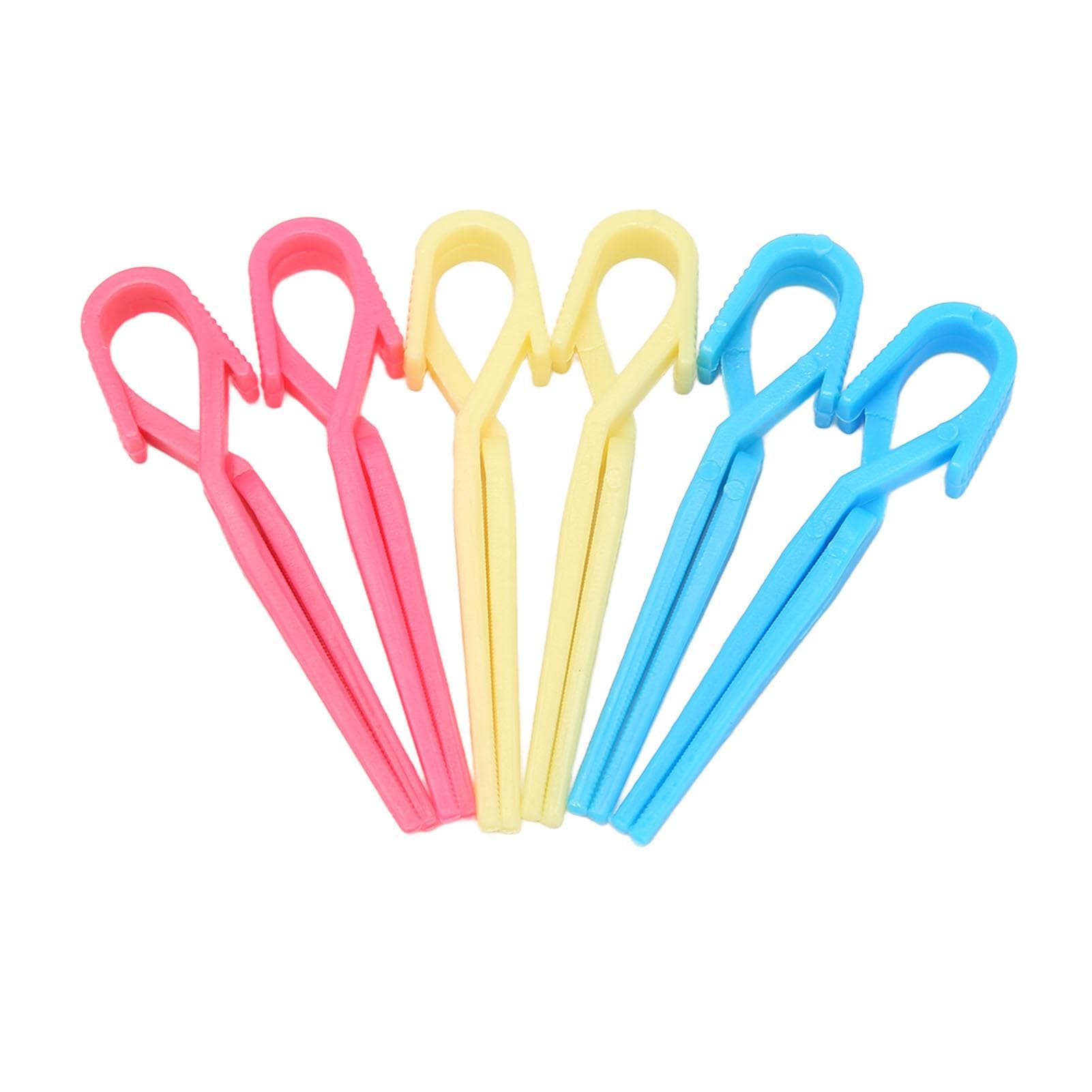 120Pcs Colorful Hair Positioning Clip Rust Proof Hairdressing Perm Duckbill Clip for Salon