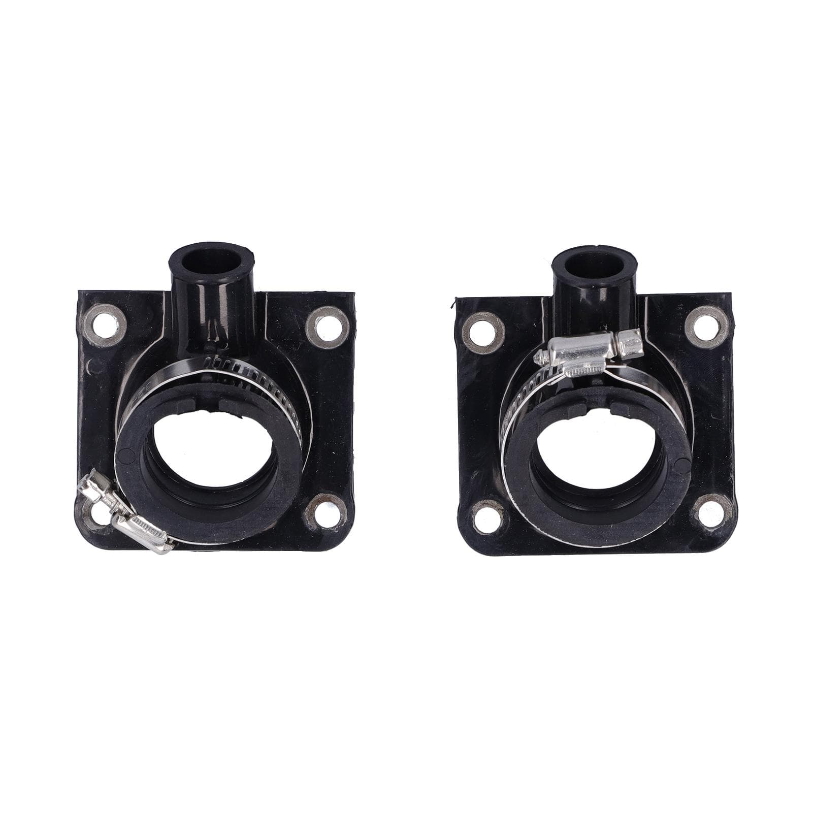 Pair of Carburetor Intake Manifold Boots Rubber Holder Replacement for Yamaha YFZ350 RD350