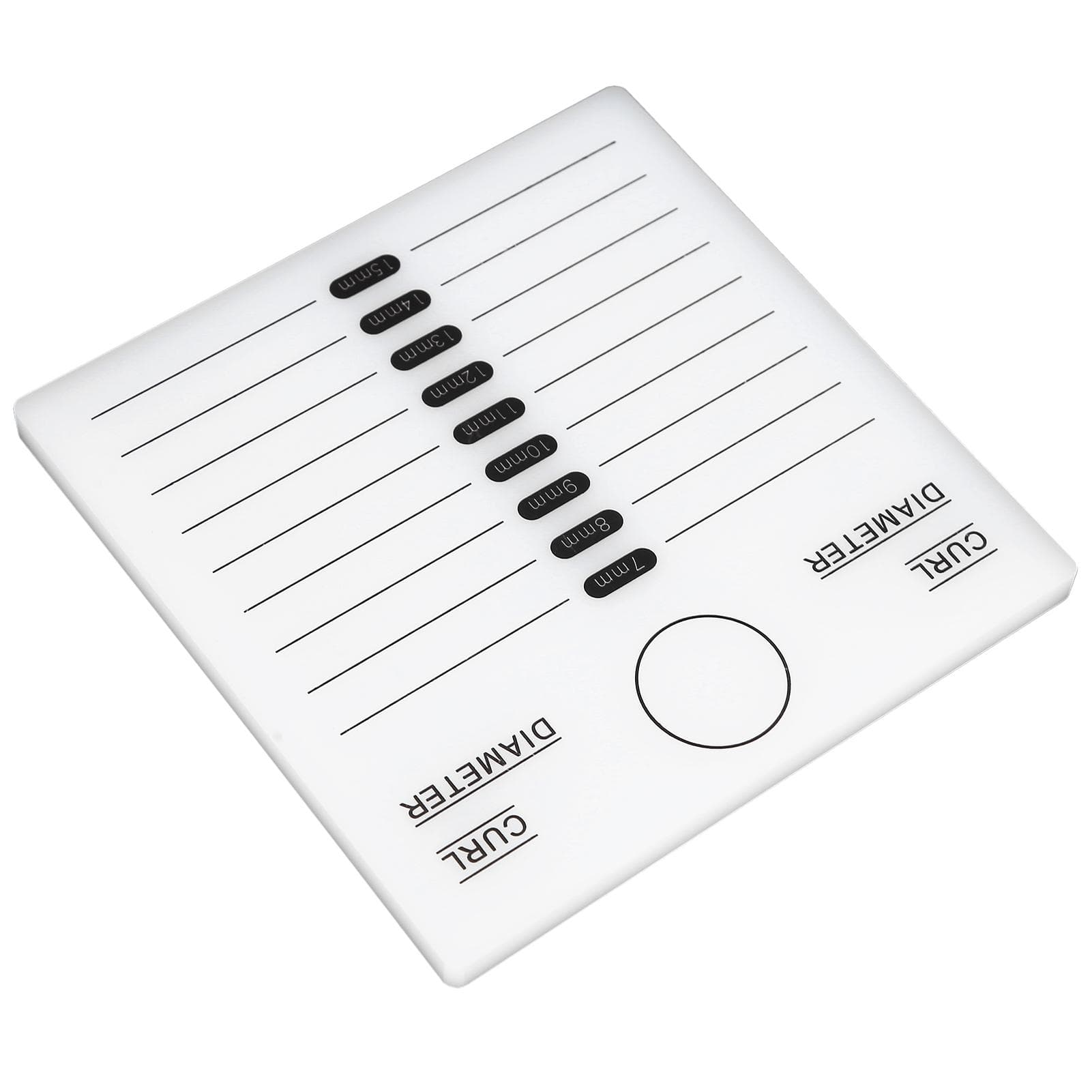 Acrylic False Eyelashes Glue Sticker Tray Eyelashes Extension Pallet Holder Accessory
