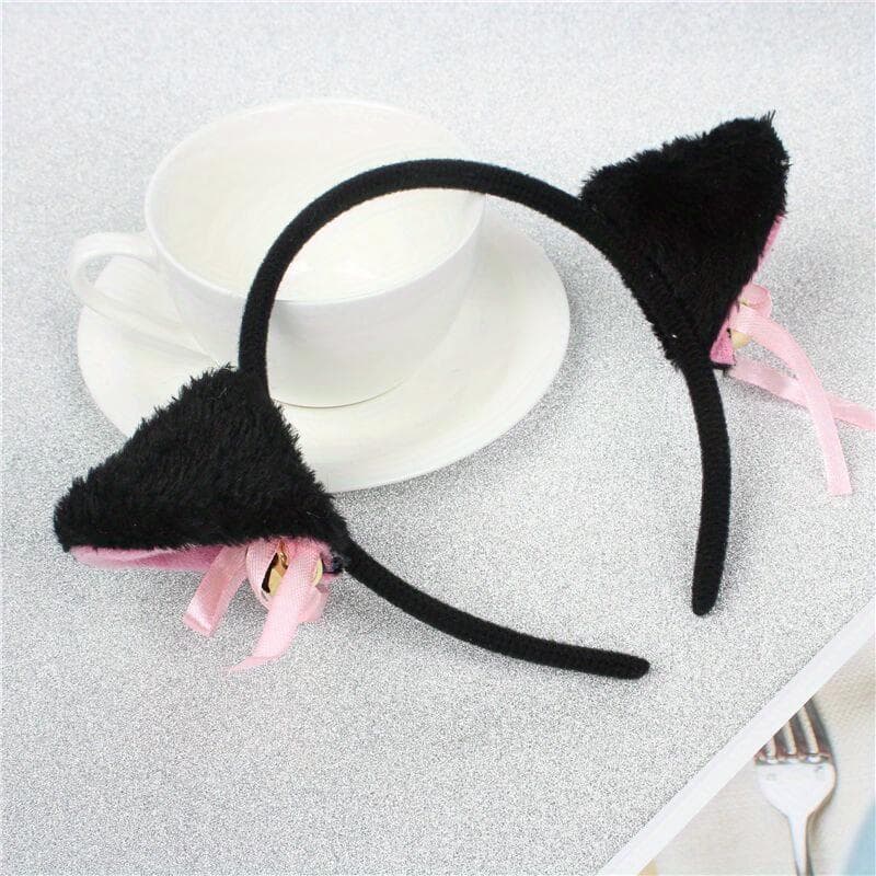 Lovely Cat Ear Hair Wear Anime Cosplay Costume Plush Hairband Night Party Club Bar Decorate Headbands Hair Accessories