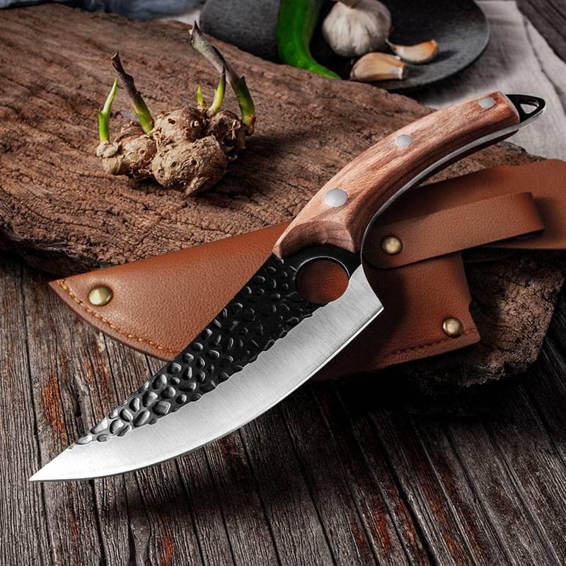 Handmade Stainless Steel Kitchen Chef Boning Knife Fishing Knife Meat Cleaver Cooking Cutter Butcher Knife 3