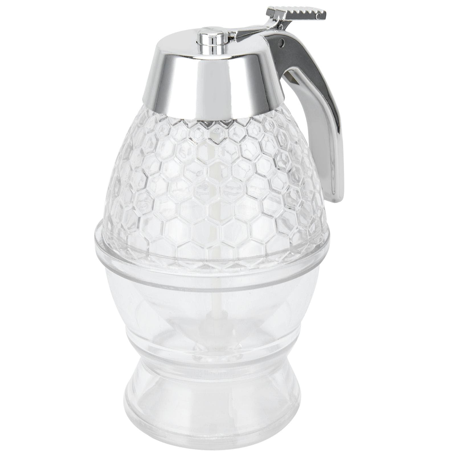Syrup Honey Squeezing Dispenser Kitchen Liquid Storage Seasoning Jar for Home Kitchen white