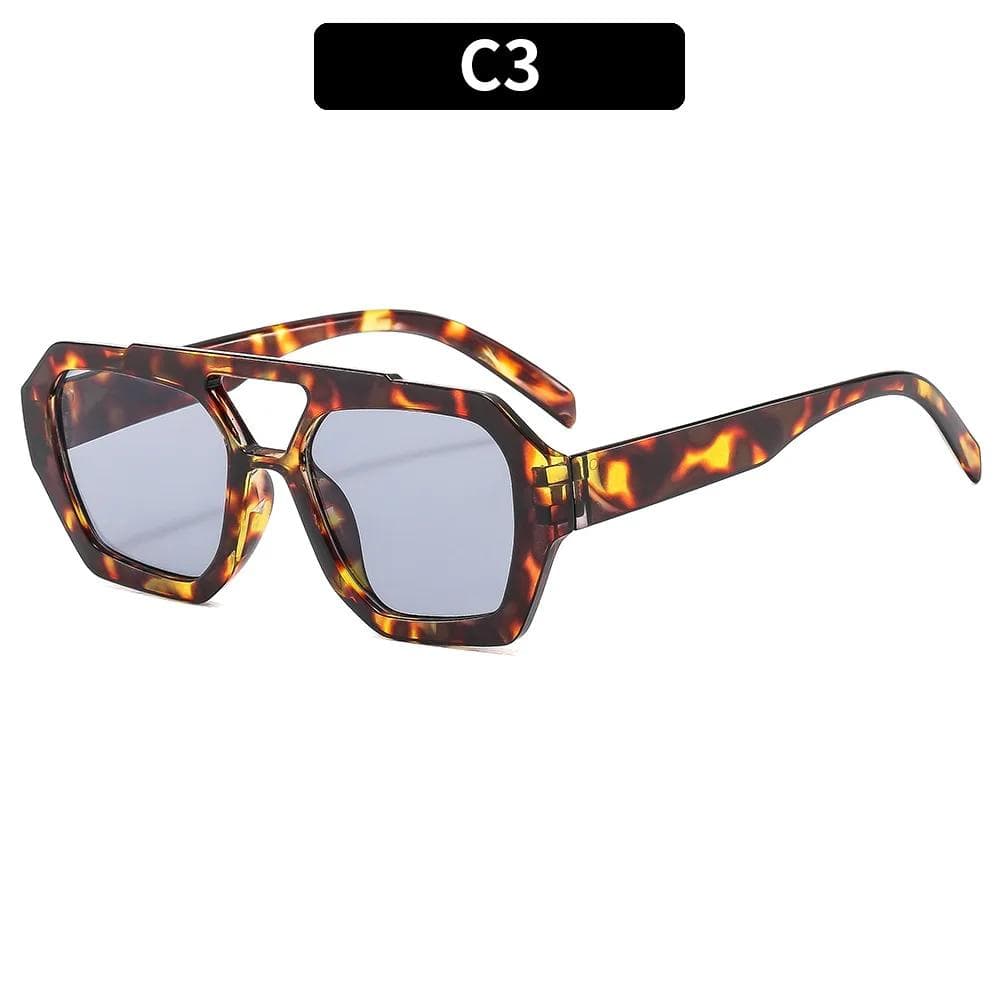 Fashion Small Square Sunglasses UV400 Retro Shades Luxury Brand Trending Sun Glasses For Women Men 1PC