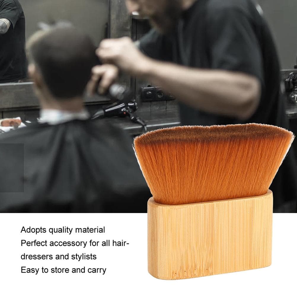 Barber Neck Duster Brush for Hair Cutting Soft Neck Cleaning Brush Professional Salon Barber Tool