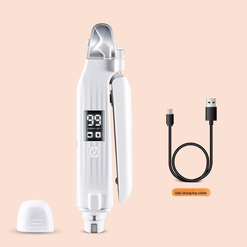 Multifunctional Cat Scissors Dog Nail Scissors Pet Novice LED Lamp Nail Clippers Nail Sharpening Artifact Photo Blood Line 1PCS