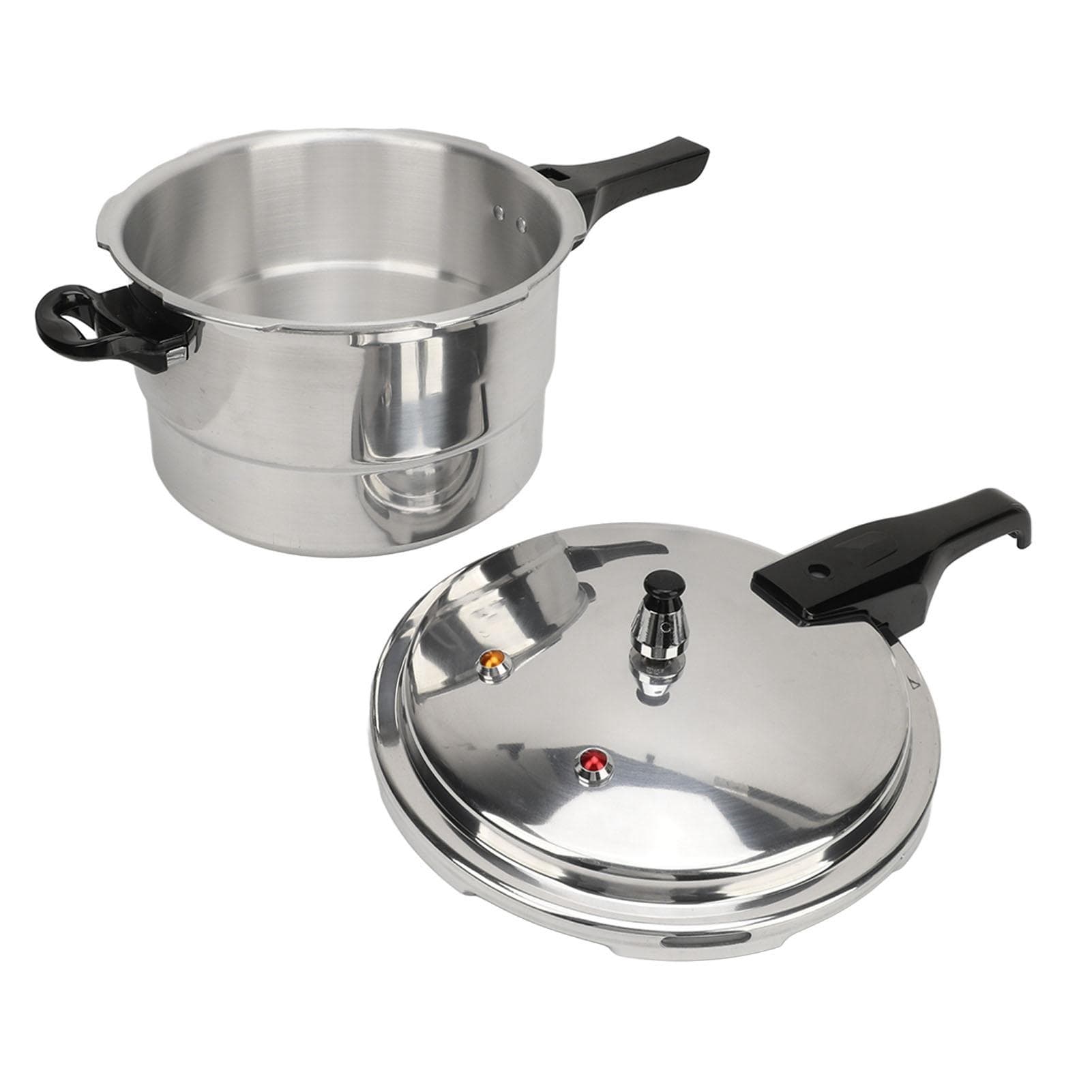 Pressure Cooker Multi Purpose Aluminum Safety Valves with Steaming Plate Household Stovetop 20CM