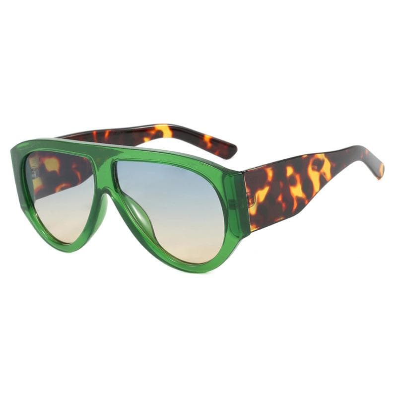 Big Cat Eye Women Sunglasses Fashion Oversized Vintage Summer Driving Shades For Ladies UV Protection