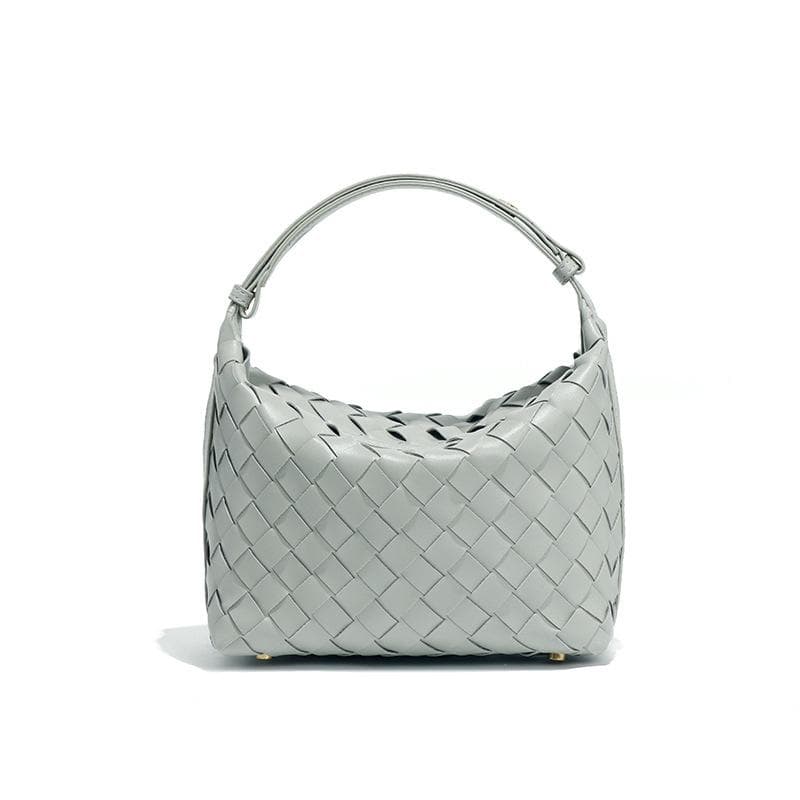 Fashionable and Casual Hand-carried Women's Bag, Versatile, Fresh and Light Texture, Single-shoulder Underarm Bag, Hand-woven Bag