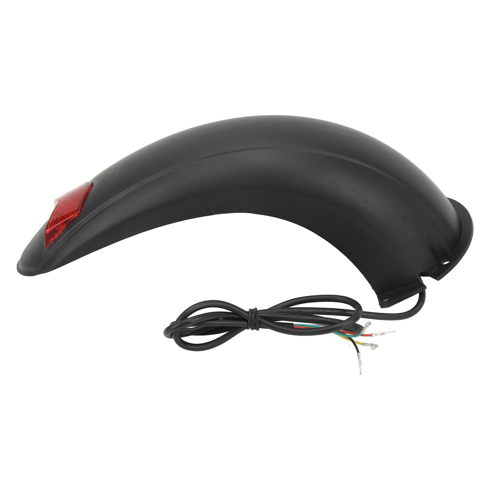 10 Inch Electric Scooter Rear Mudguard with Lamp Red Light Scooter Splash Guard Replacement