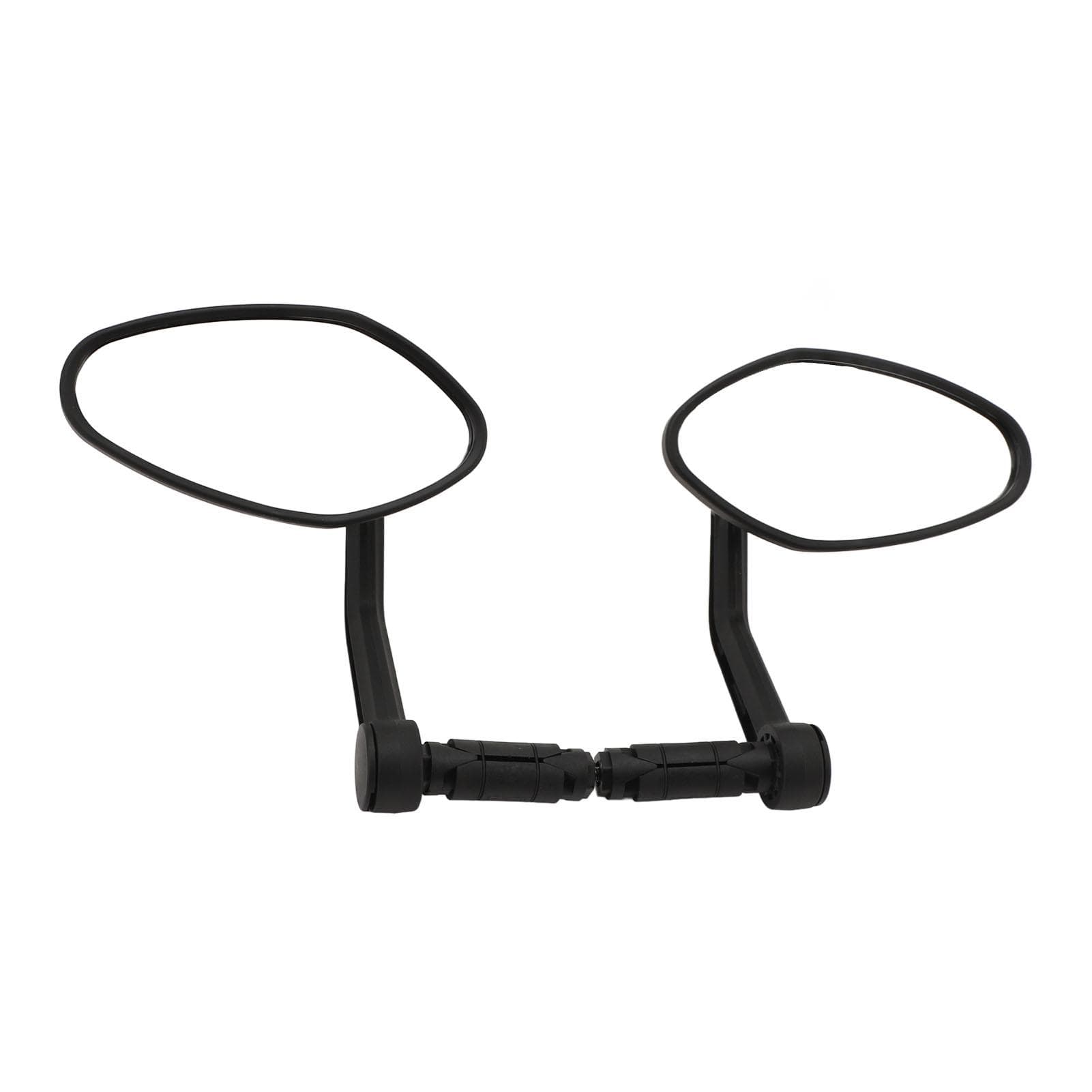 1 Pair Bike Rearview Mirrors 360 Degree Rotation Cycling Bar End Handlebar Mirror for Mountain Road