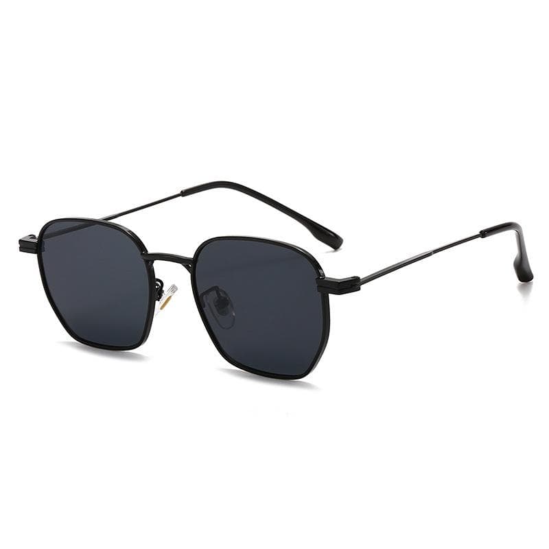 Ins New Retro Square Sunglasses Women Men Luxury Thin Frame Punk Trend UV400 Anti Ultraviolet Sun Glasses as picture