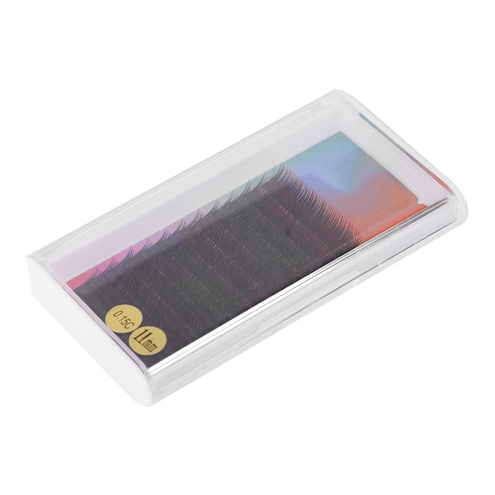 Gradient Ramp Soft Blended False Eyelashes Extension Long Fake Eye Lashes 0.15C 11mm