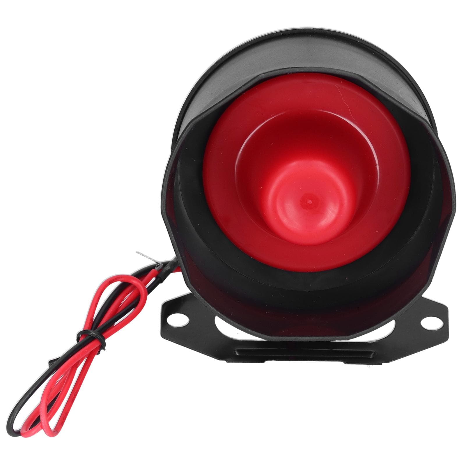 OneWay Car Alarm System Remote Control AntiTheft Keyless Entry Security Alert with Shock Sensor white