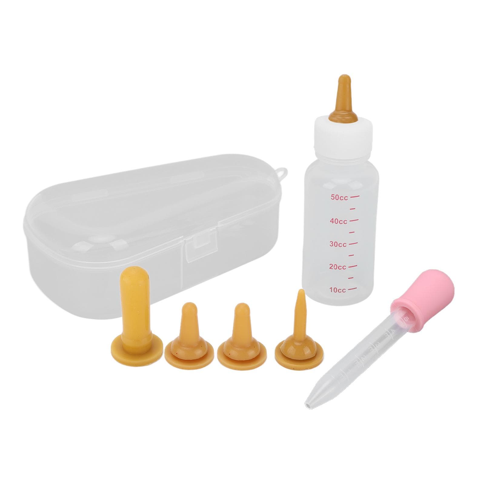Small Pet Nurser Bottle Nipple Type Portable Nursing Feeding Bottle for Puppy Squirrel