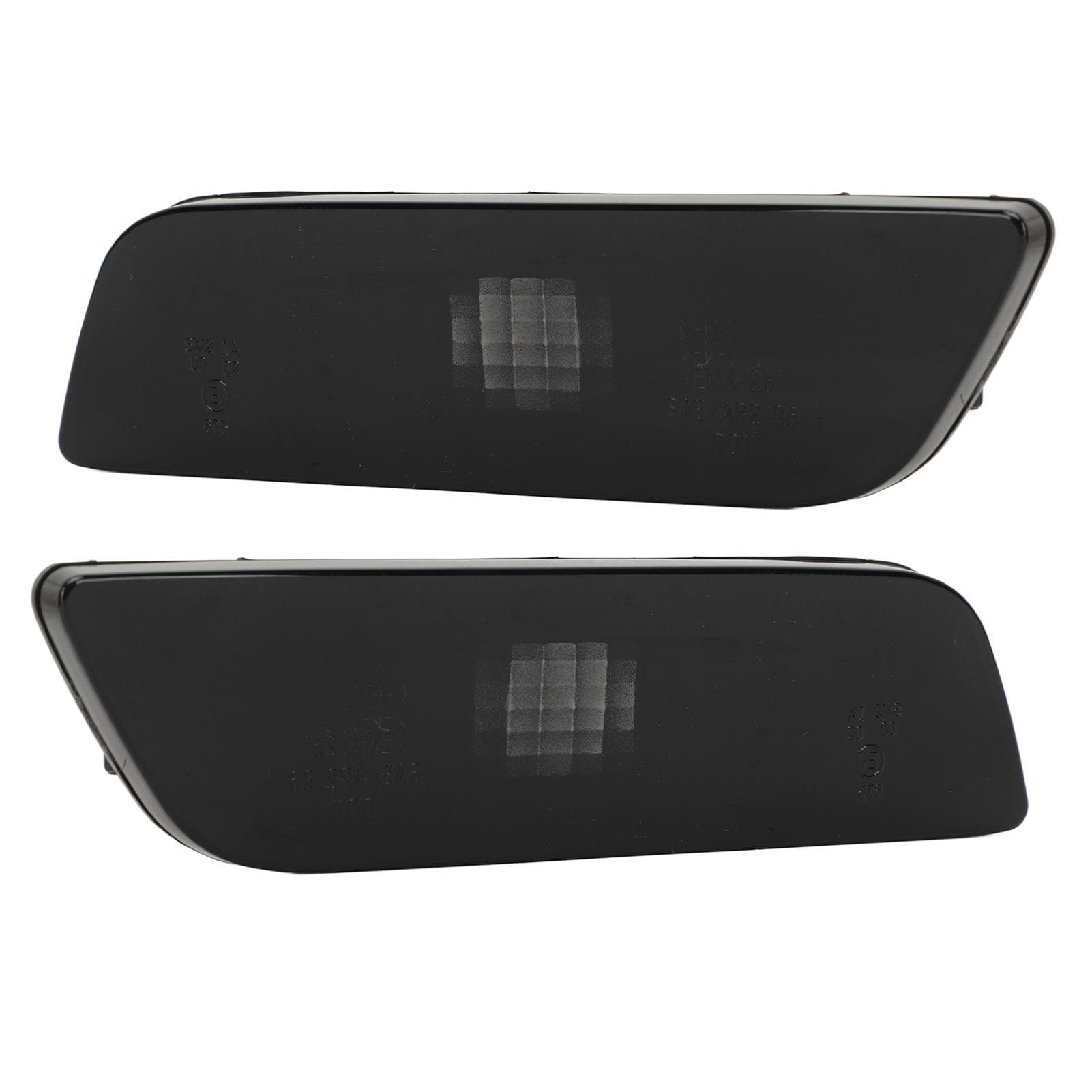 1 Pair Front Marker Lamp Light 30744360 Left Right Side Marker Light Without Bulbs for S80 2002 To black