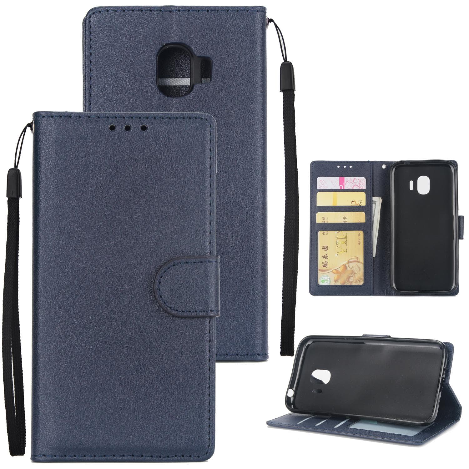 Flip Leather Wallet Case for Samsung Galaxy J2 J3 J4 J6 J7 J8 2018 J5 2016 2017 J6 Prime Plus A01 Core A32 A42 S30 Ultra Funda Galaxy A31