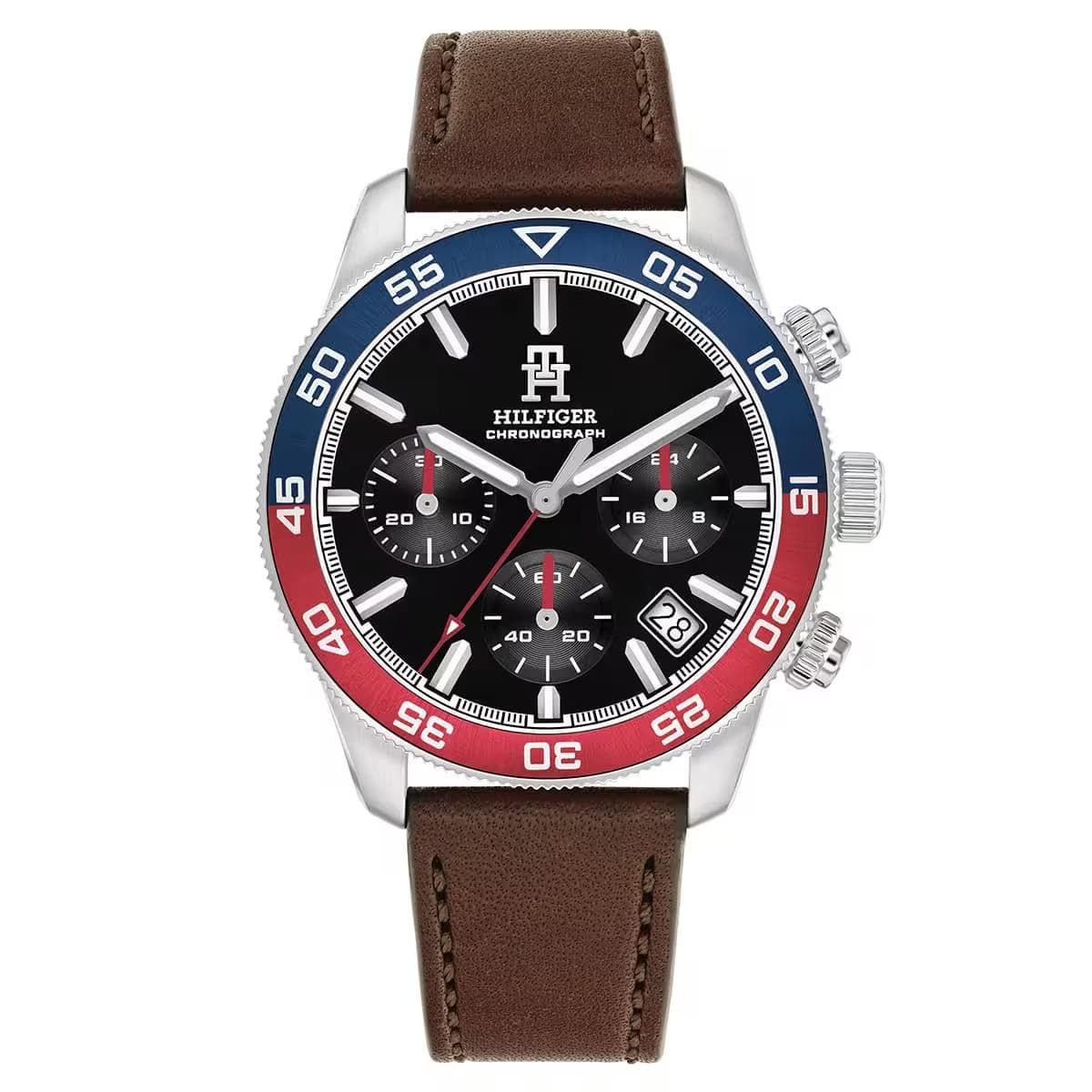 Tommy Hilfiger 1792166 Men’s Stainless Steel Quartz Watch brown