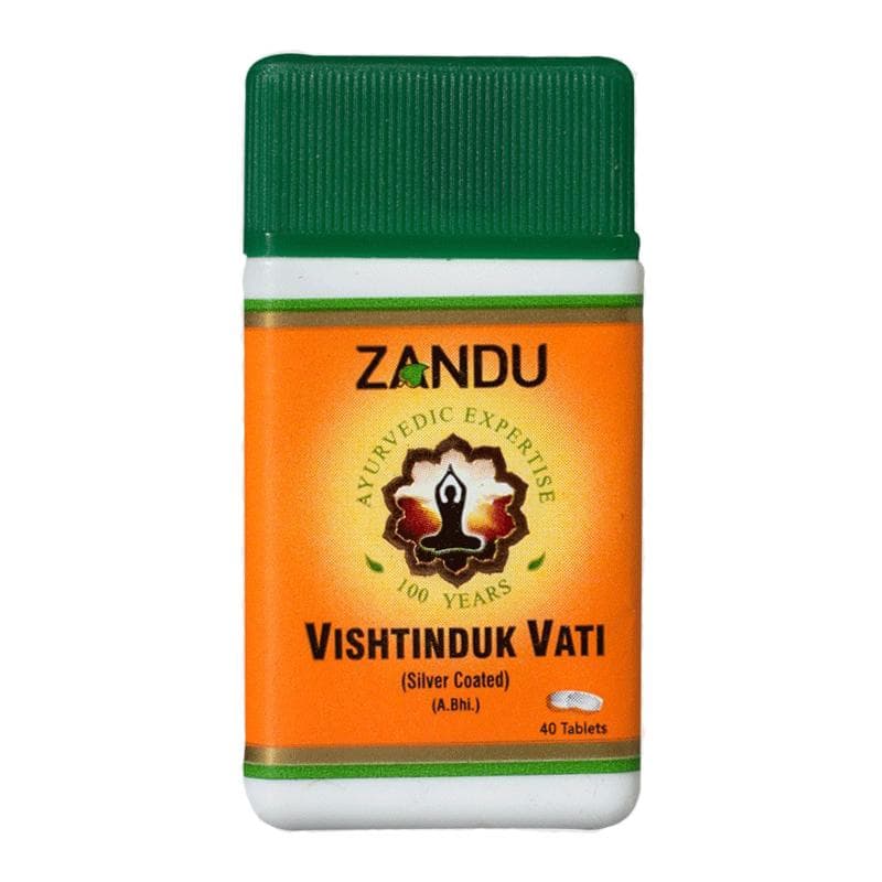 Vishtinduk Vati (40 tabs, 65 mg), Vishtinduk Vati, Zandu