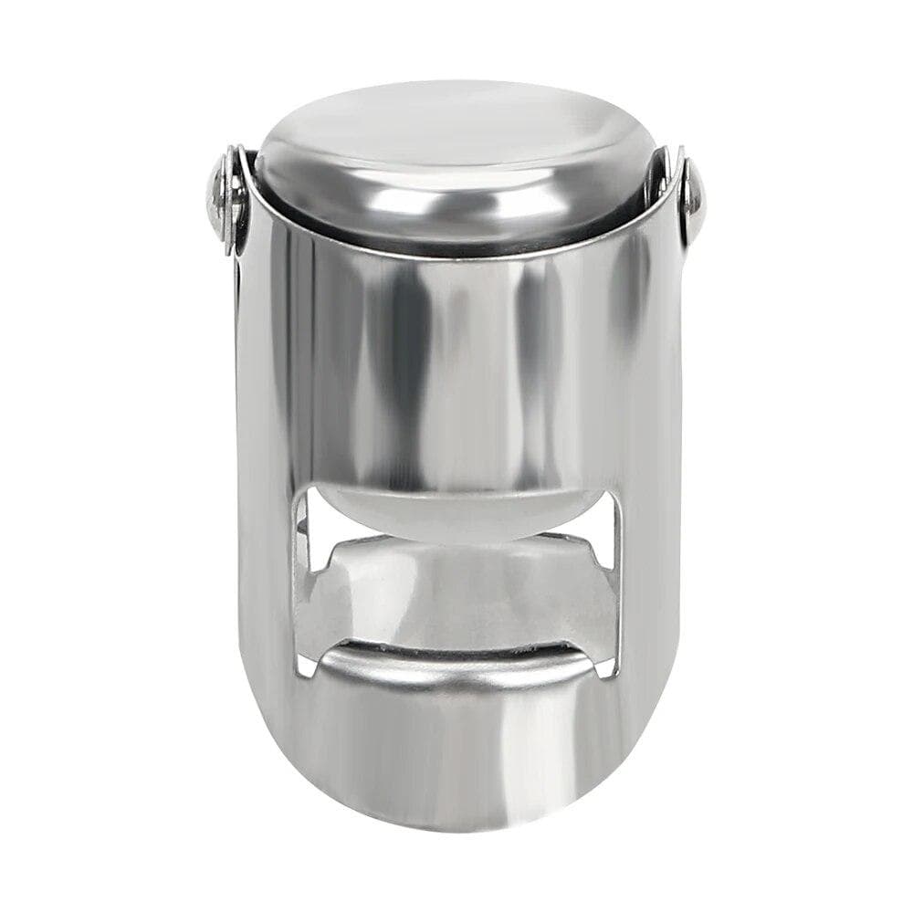 Champagne Sparkling Stopper Wine Beer Bottle Cork Plug Wine Bottle Stopper Sealing Bottle Cap Bar Tools Stainless Steel