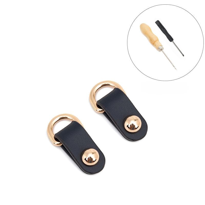 HIgh Quality D-Shaped Bag Buckles Ring Bag Hardware Accessories Fashion Handbag Buckle Woman Bags Strap Ornaments Bag Decoration navy blue