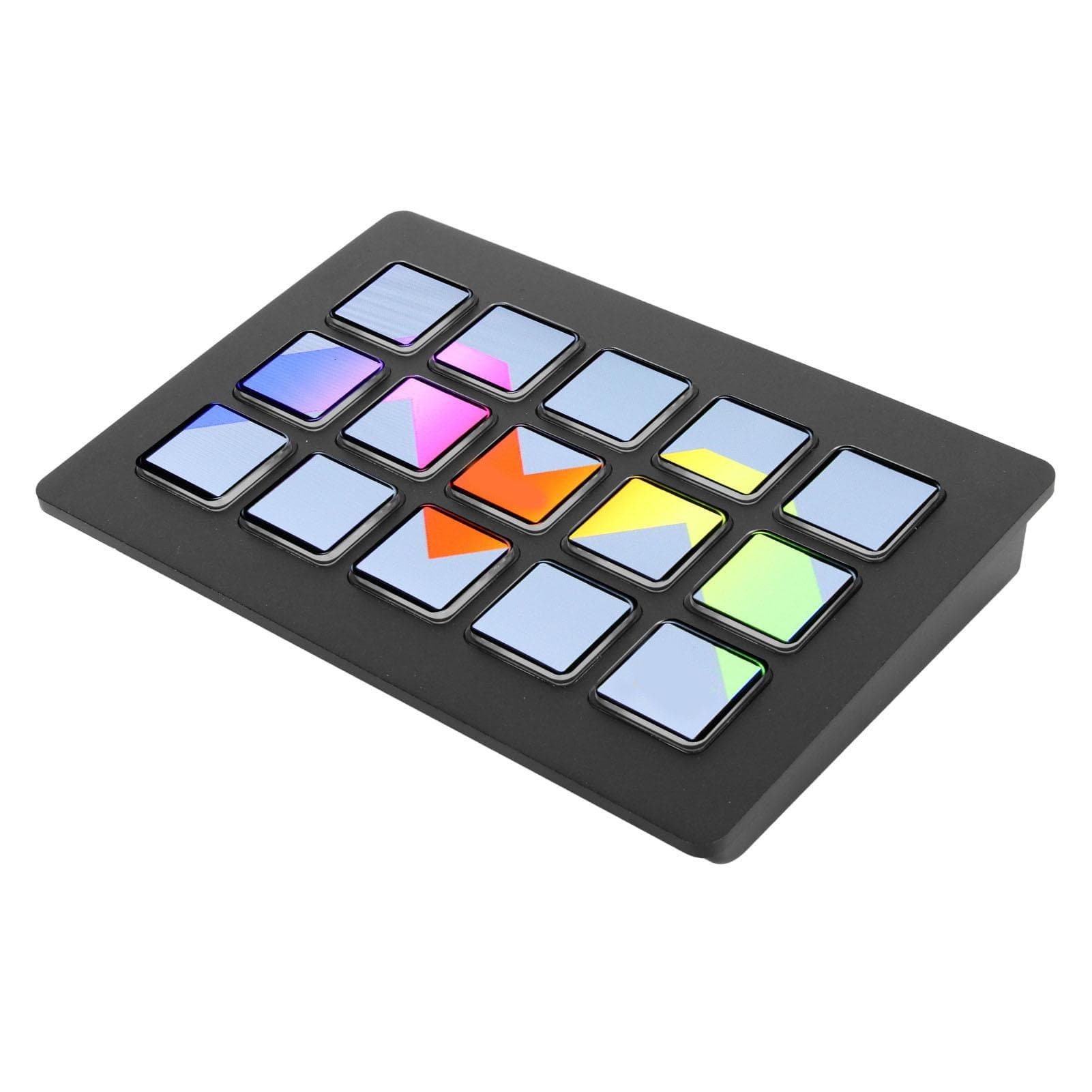 LCD Custom Keyboard 15 Keys Trigger Action in App Software Studio Controller Macro Keyboard for