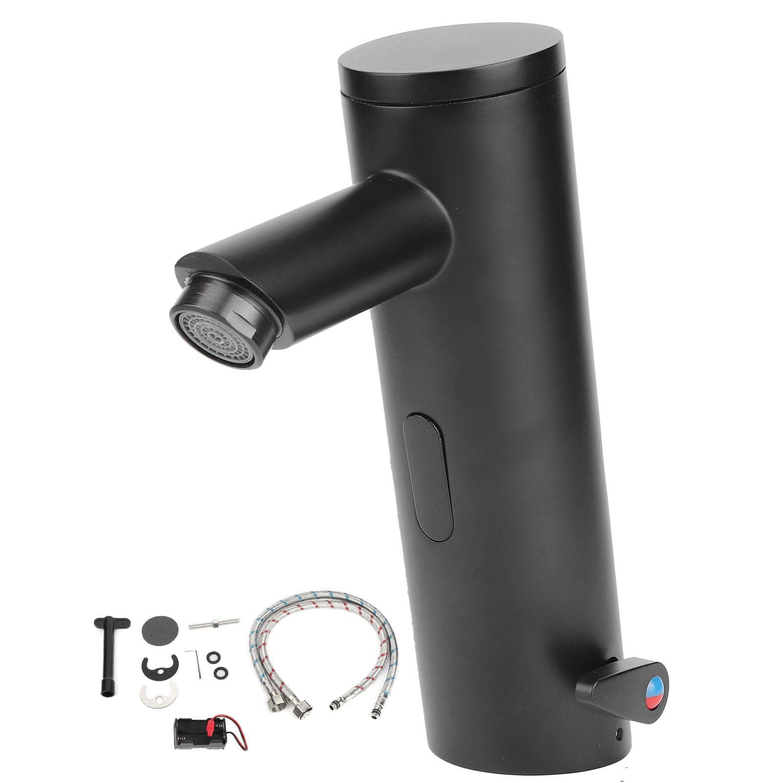 G1/2 Sensor Faucet Automatic Touchless Hot Cold Mixer Tap Basin Faucets for Bathroom Kitchen