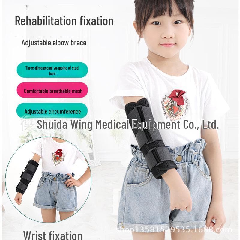 Children's Upper Limb Fracture Elbow Brace for Rehabilitation and Hemiplegia Recovery Child Model 1-2 Years