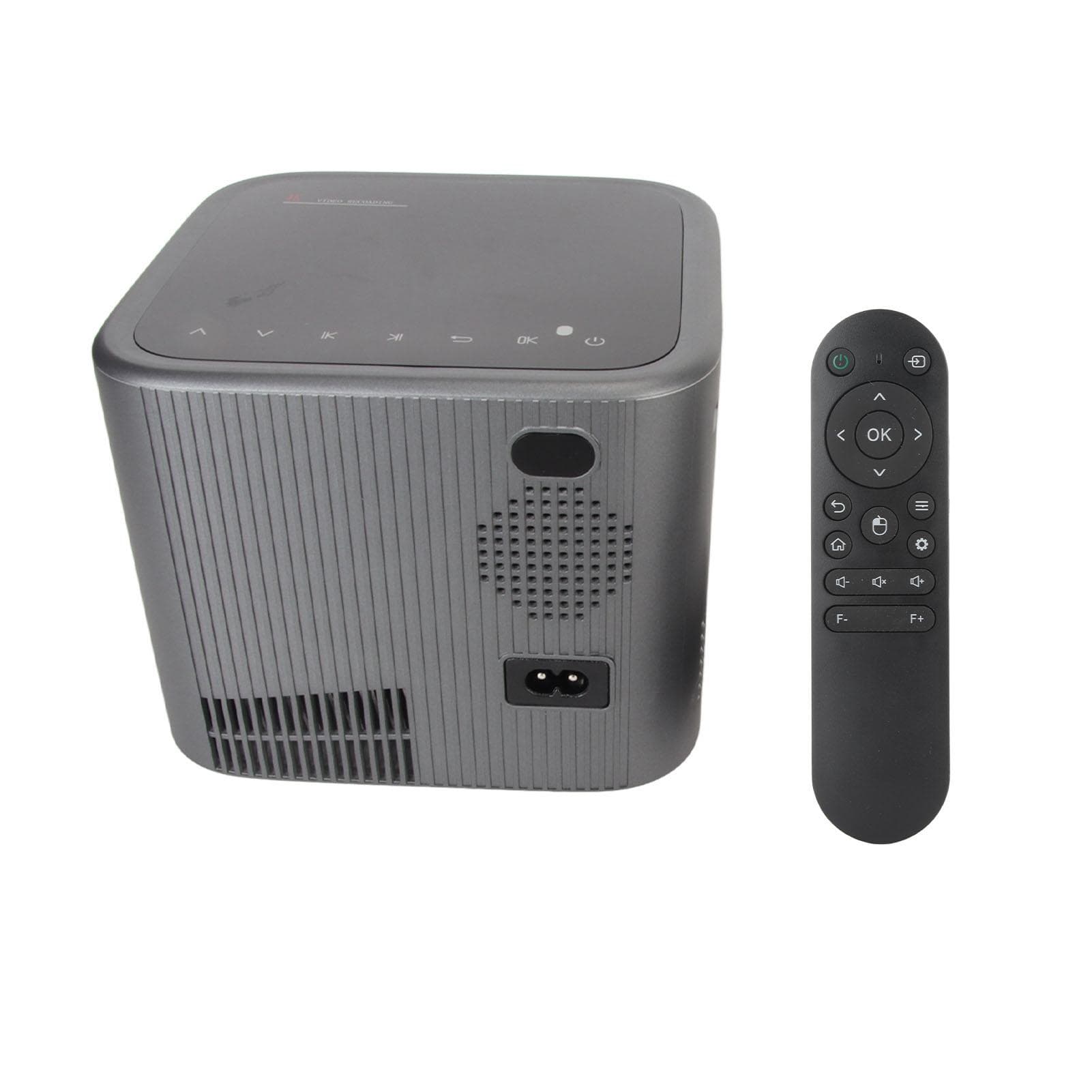 Mini Projector 1080P 180ANSI 5G WiFi BT5.1 4K Supported Phone Mirroring Portable Projector for EU Plug