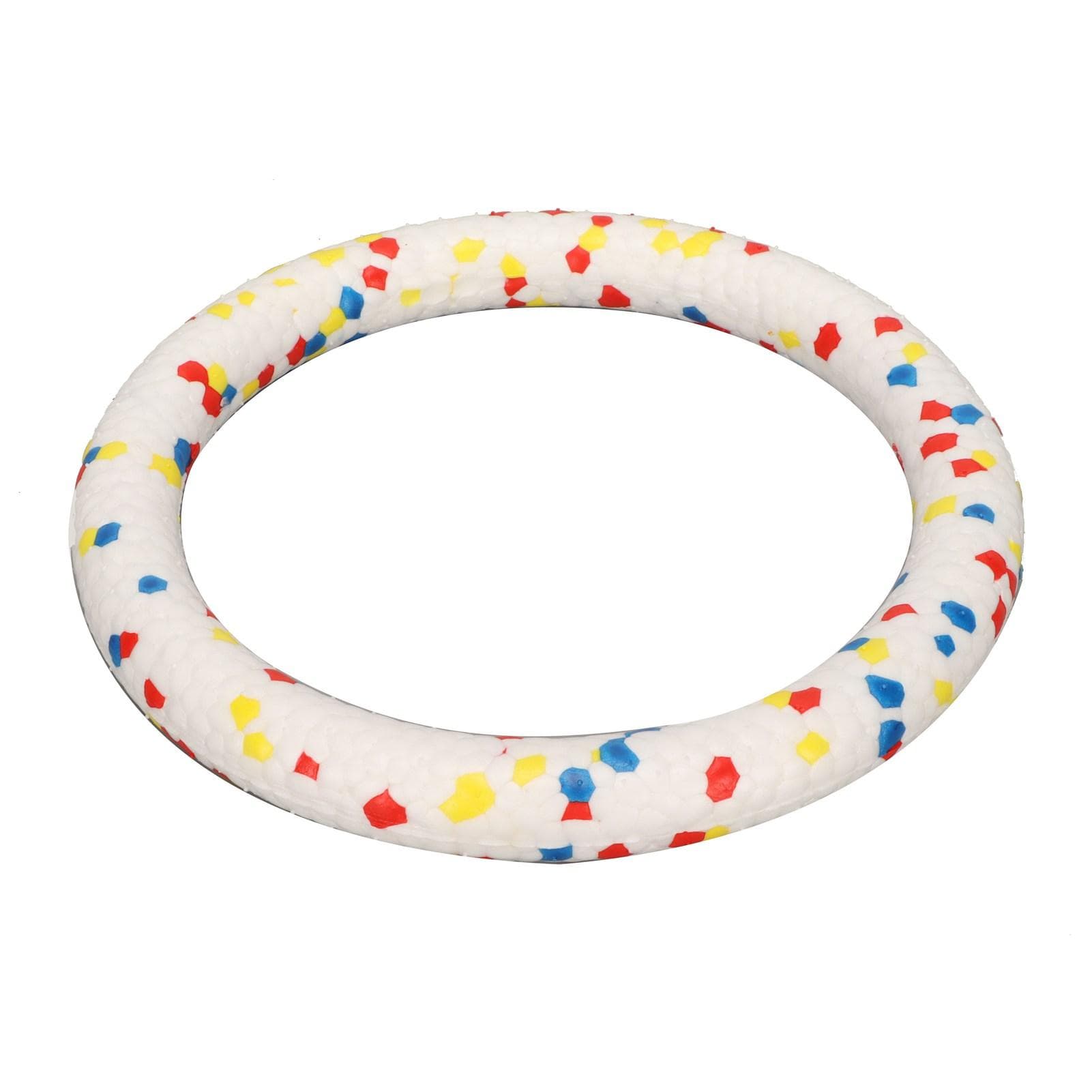 Dog Flying Ring Toys Floating Interactive Elastic ETPU Bite Resistant Pet Flying Discs Ring Toy for