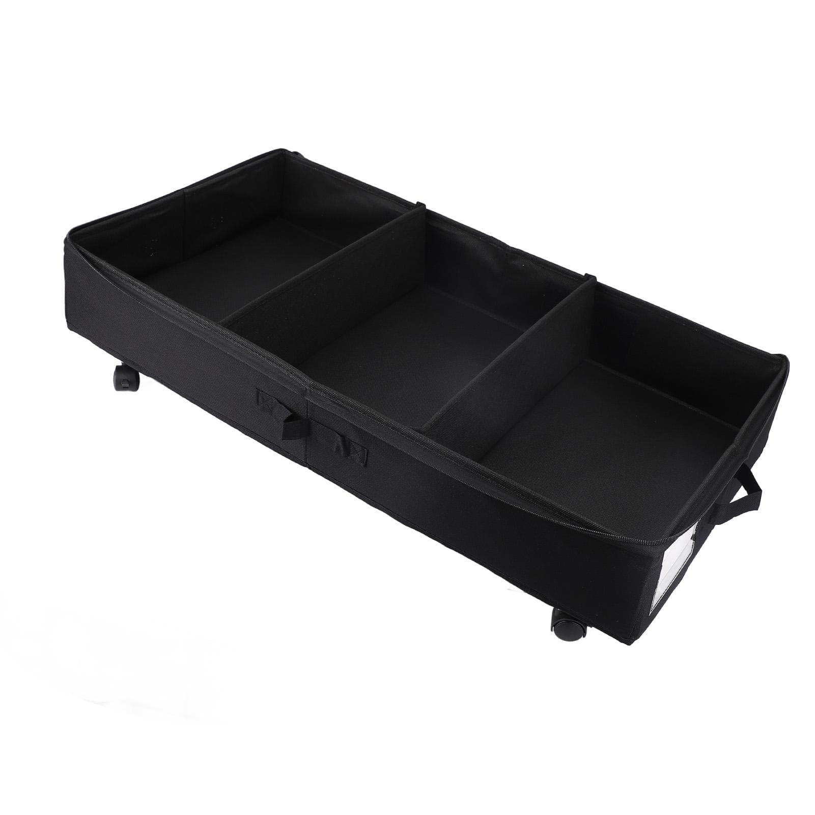 Under Bed Storage with Wheels Rectangular Anti Dust Rolling Under Bed Storage Container for Clothes