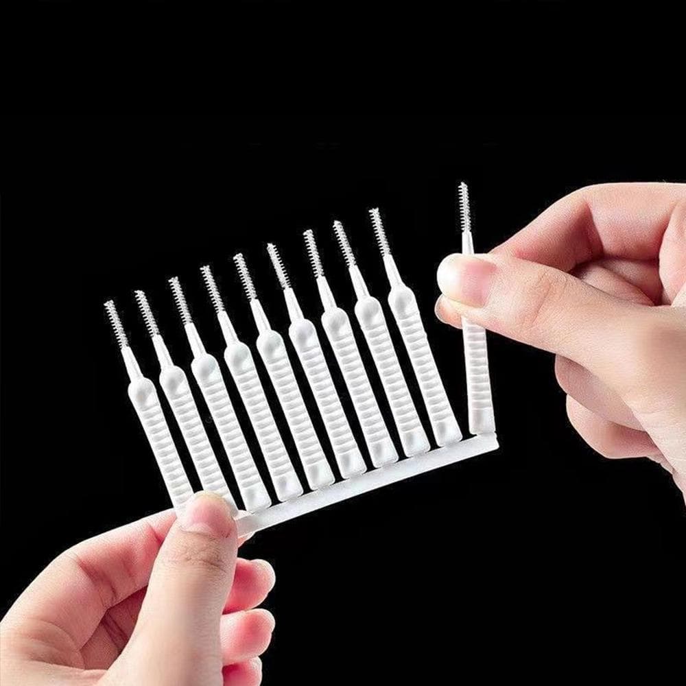 Multifunctional Mobile Phone Charging Port Cleaning Brush 65mm Dust Shower Hole Cleaning Mini Brush Bendable Mini Soft Round Brushes ZPG