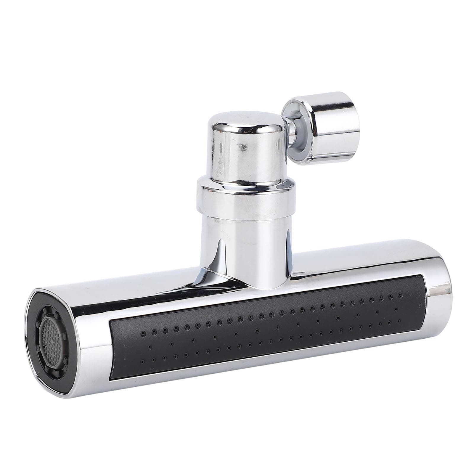 Kitchen 360 Degree Faucet Extender 4 Modes Waterfall High Pressure Faucet Head Replacement Silver