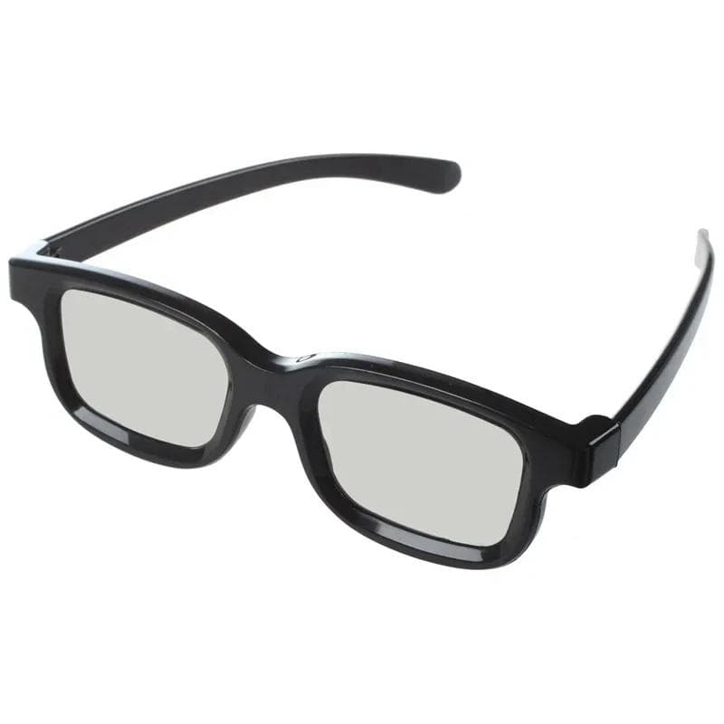 1Pcs Black Circular Passive 3D Glasses for LG Cinema TV Stereo 3D Movie Watching