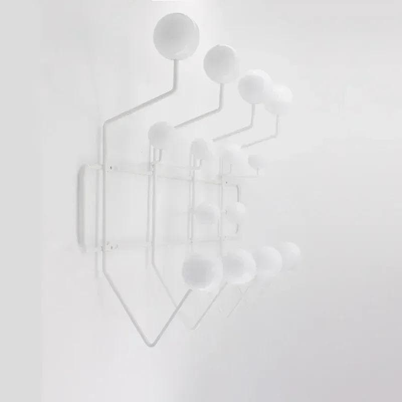 Solid Wood Multicolor Hange Furniture Coat hanger Ball Rack Milti-purpose Hook for Wall Ornaments for Kid Gift Metal Bag Decor