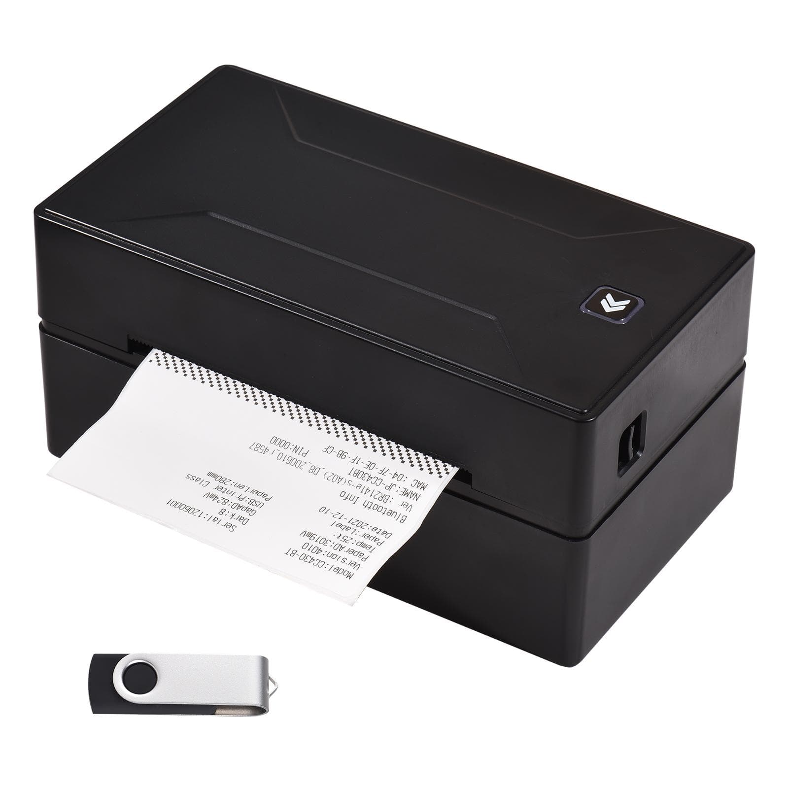 Desktop Thermal Label Printer for 4x6 Shipping Package Label Printing All in One Label Maker B-UK