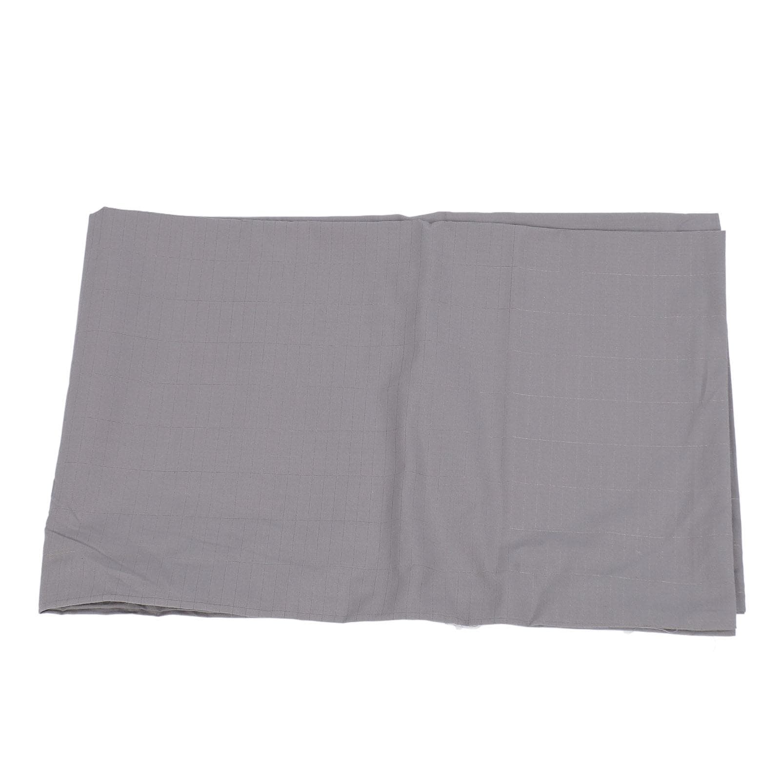 Grounding Pillowcase with Grounding Cord for Better Sleep Silver Fiber Fabric Conductive Grounding EU PLUG
