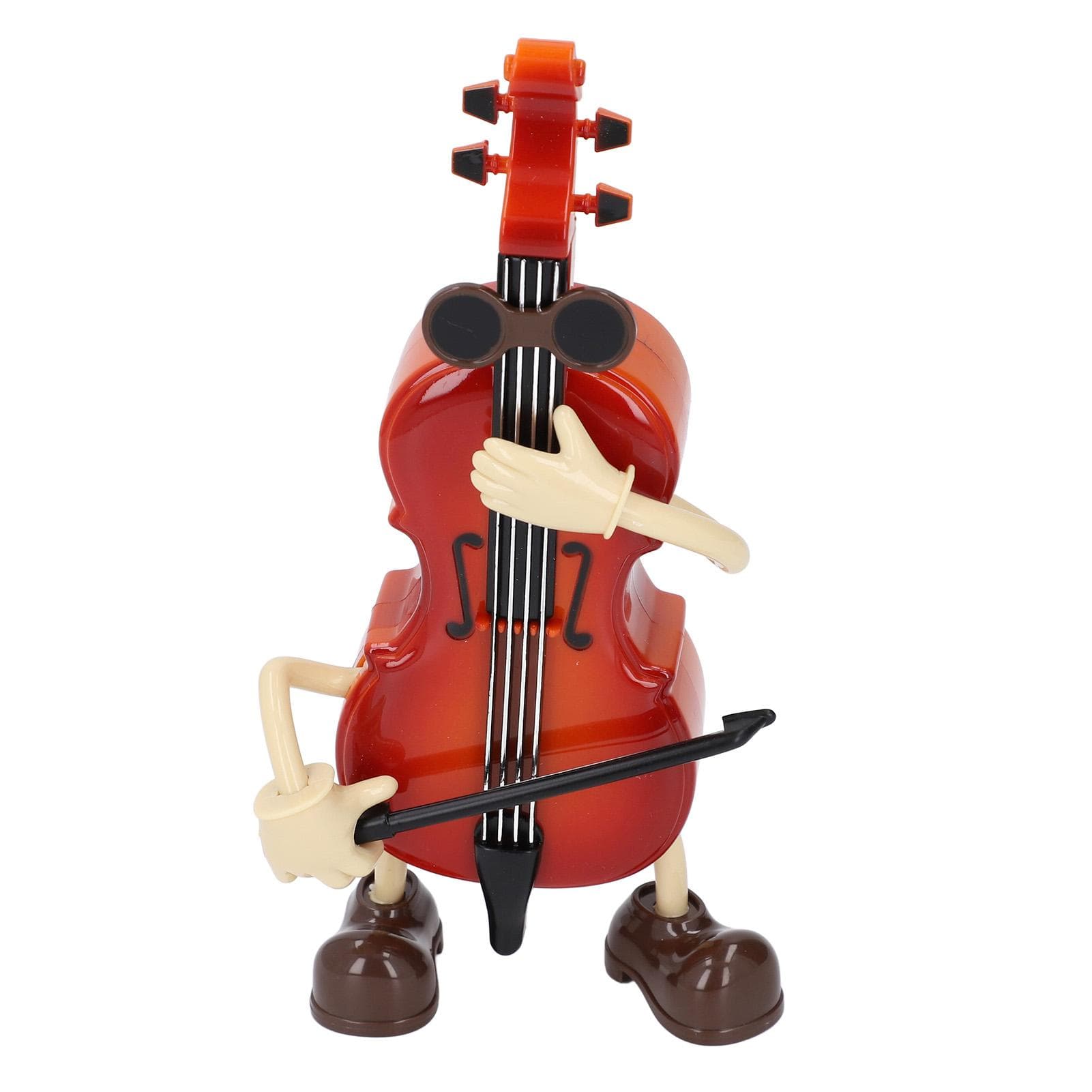 Music Box Ornament Clockwork Driving Vintage Musical Instrument Music Box Decor Ornament Cello
