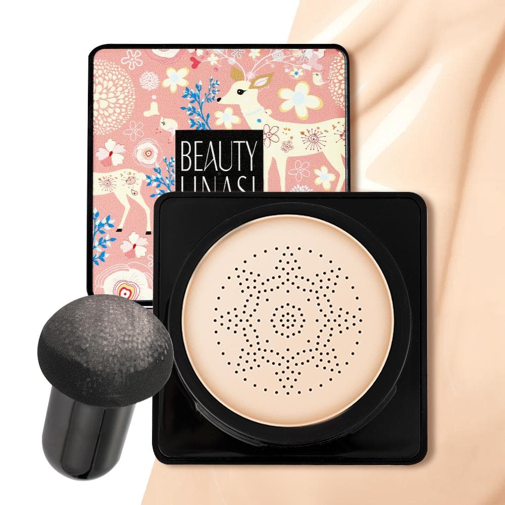 Beauty Cream Cosmetics Air Cushion Mushroom Sponge Head CC Concealer Moisturizing Makeup BB Cream ivory