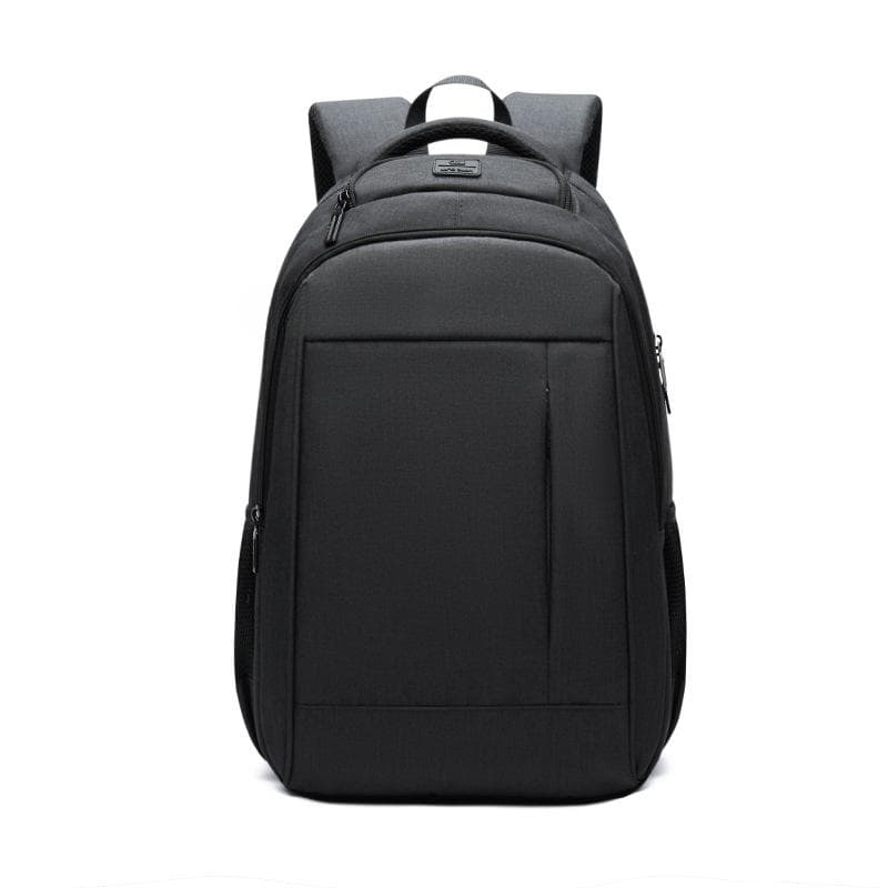 Casual Backpack, Men's College Student Backpack, Portable Travel and Business Trip Backpack, Large-capacity Computer Bag black