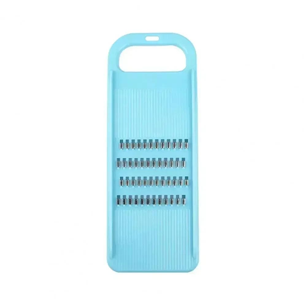 Grater Vegetables Slicer Carrot Korean Cabbage Food Processors Manual Cutter Kitchen Accessories Supplies Useful Things for Home blue