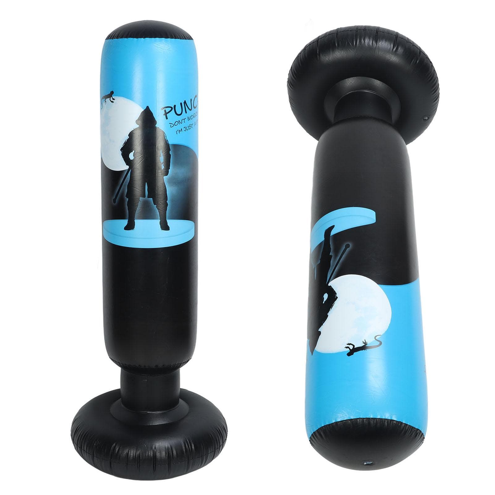 Inflatable Boxing Bag Soft Thickened Safe Stable Base Standing Punching Bag for Adults Training