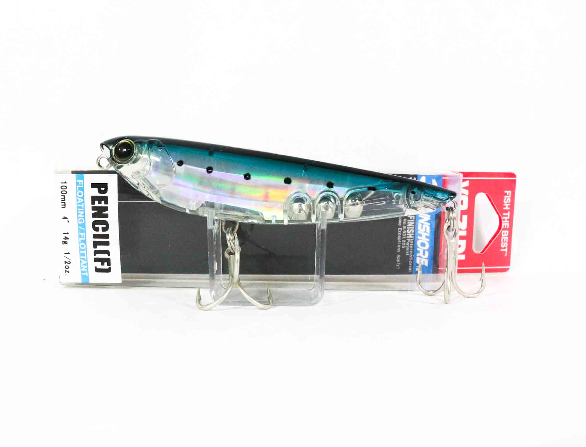 Yo Zuri Duel 3D Inshore Pencil 100 Floating Lure R1209-GHIW (7135)