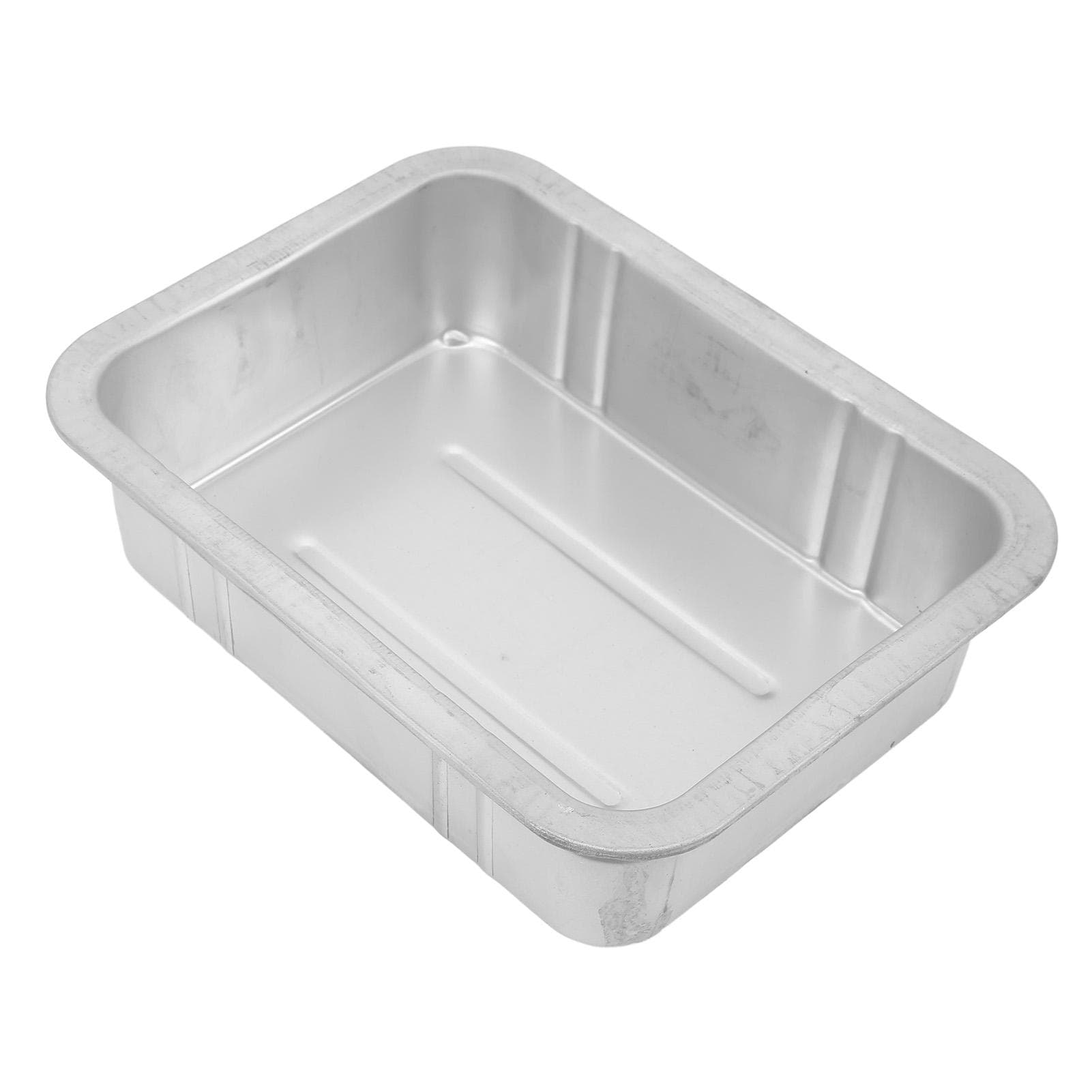 Oil Drain Pan Leak Free Portable Universal Metal Construction Automotive Oil Change Container 5L