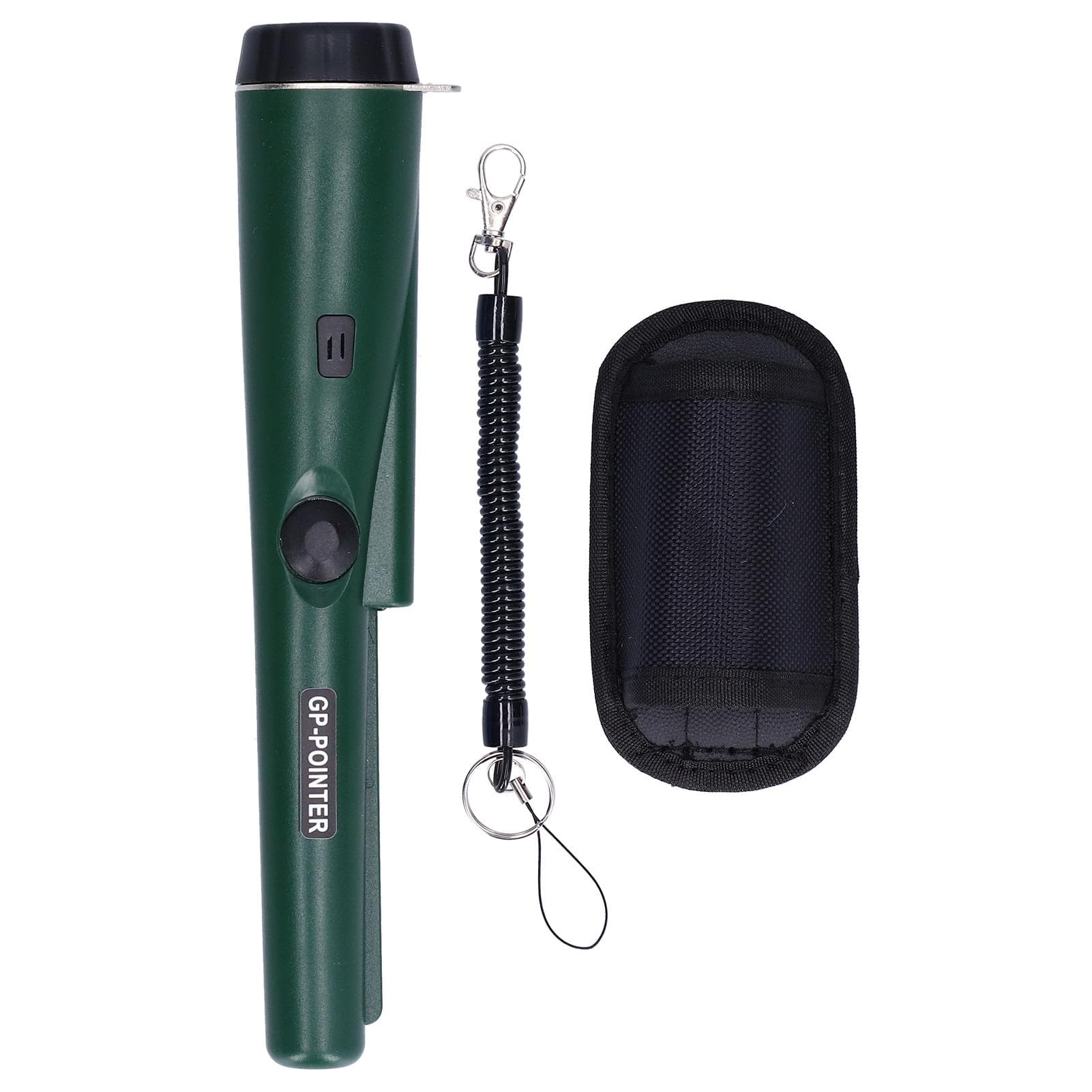 Metal Detector Professional Portable Waterproof Handheld Metal Detector with LED LightBlue green