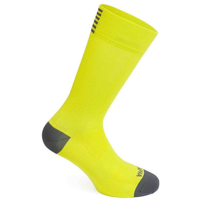 1 Pair Mid-Calf Athletic Socks For Cycling Running Sweat-absorbing Breathable Sports Socks For Men Women green