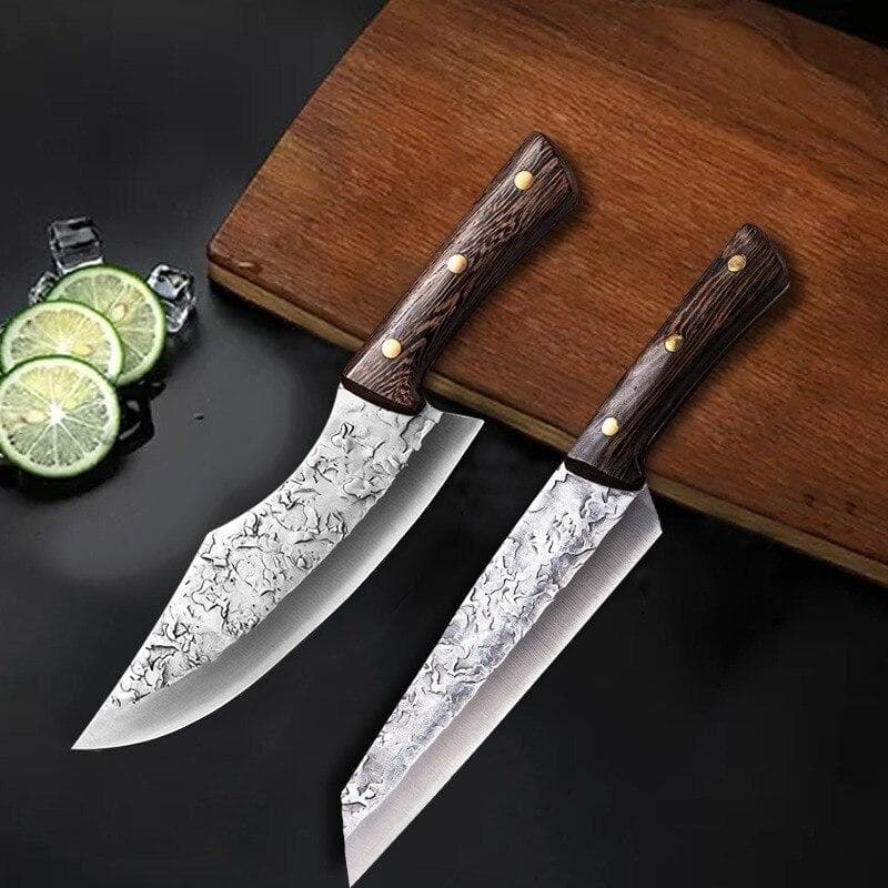 Forging Japanese Knife Stainless Steel Kitchen Boning Knives Chef Slicing Knife Santoku Cleaver